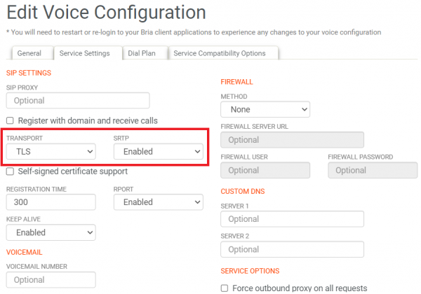 Bria Solo Encryption Service configuration.png